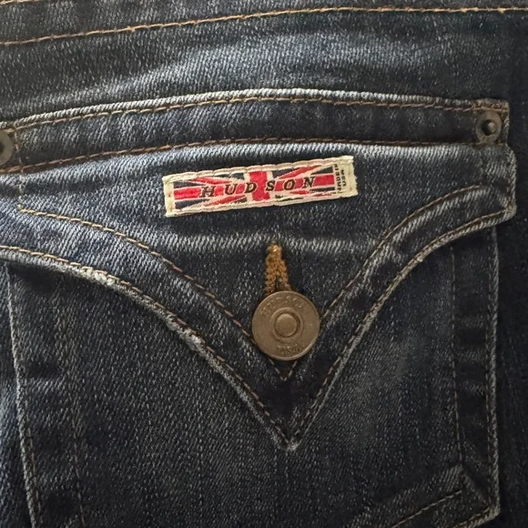 HUDSON | Signature Bootcut Jeans Denim Sz 26 - Picture 7 of 12